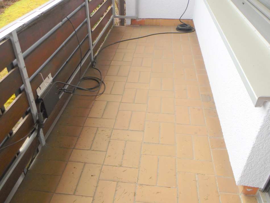 Balkon im EG