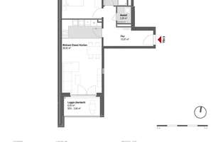 + Erstbezug + EBK + Süd-Loggia + Dusche + – Niendorfer Weg 19, 22453 Groß Borstel, Hamburg – Vorschaubild 7