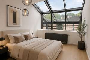 Gehobene (Klima & Tiefgarage) 2,5 Zimmer Dachgeschoss-Whg mit Loft-Feeling