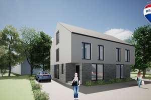 Neubau-Doppelhaushälfte mit Grundstück in Bielefeld! NRW Bank Förderfähig für top Konditionen! – Die vollständige Adresse der Immobilie erhältst du vom Anbieter., 33607 Mitte, Bielefeld – Vorschaubild 1