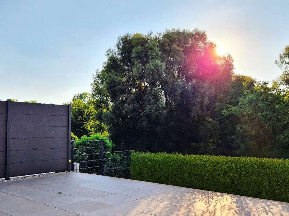 Terrasse Sonnenuntergang