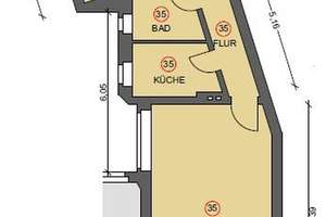 Stilvolle, geräumige 2-Zimmer-Wohnung am Viktoriapark, *KEINE PROVISION* – Kreuzbergstr 45, 10865 Kreuzberg, Berlin – Vorschaubild 8