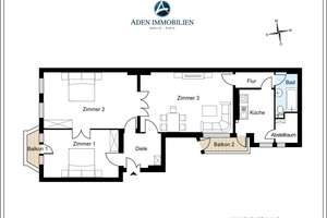 2 Balkone | 3-Zimmer-Altbauwohnung | 4-Zimmer-Potenzial! – Philippistr. 3, 14059 Charlottenburg, Berlin – Vorschaubild 2