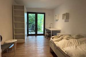Modernes studentisches Wohnen: Hochwertige 2er-WG-Wohnung mit großer Loggia und Blick ins Grüne – 60528 Niederrad, Frankfurt am Main – Vorschaubild 6