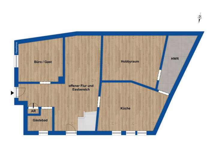 Grundriss Erdgeschoss