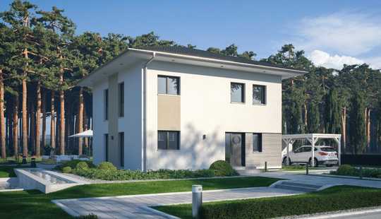 Bild von Ihre Stadtvilla in Bad Bramstedt auf pflegeleichtem Grundstück mit Schwabenhaus bauen!