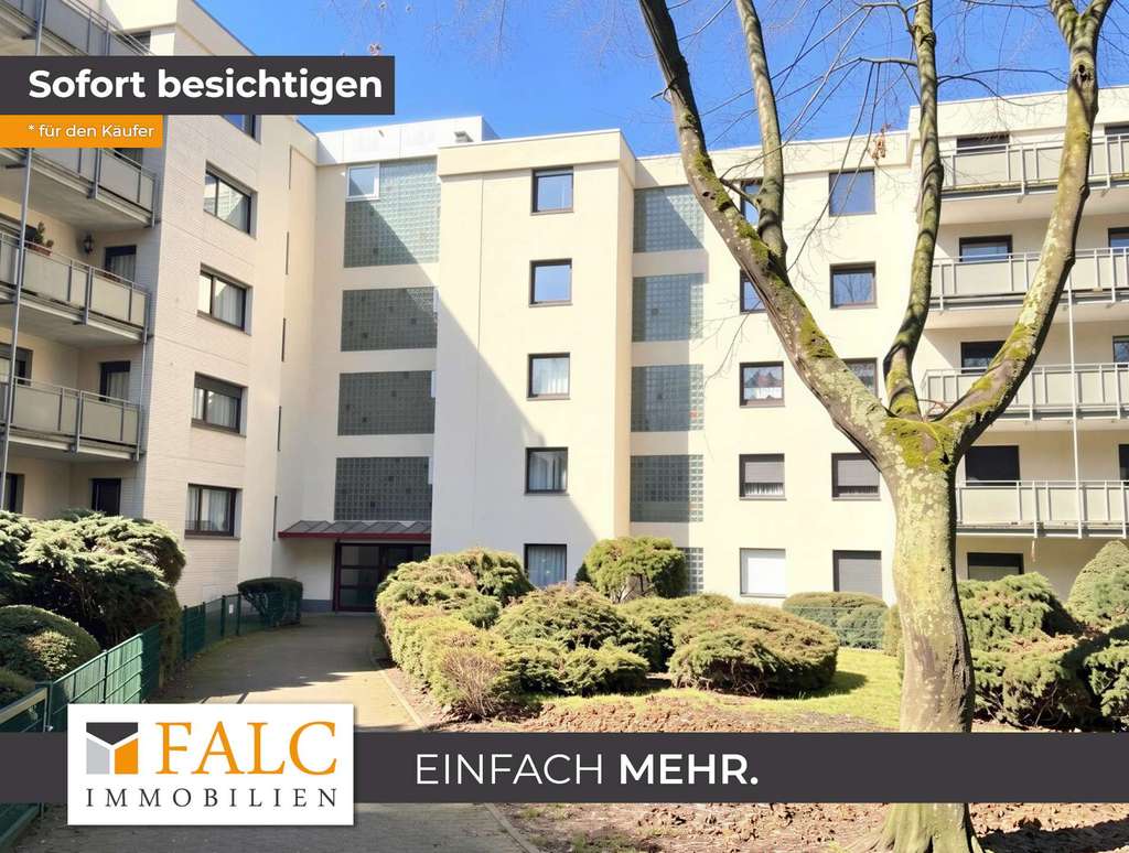Immobilie in Bergheim - Attraktive 3-Zimmer-Wohnung mit großem Balkon und Weitblick im Wohnpark Bergheim - Bild 0