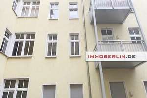 IMMOBERLIN.DE - Schöne Stuck-Altbauwohnung mit Südbalkon in ruhiger Kiezlage – Die vollständige Adresse der Immobilie erhältst du vom Anbieter., 10243 Friedrichshain, Berlin – Vorschaubild 9