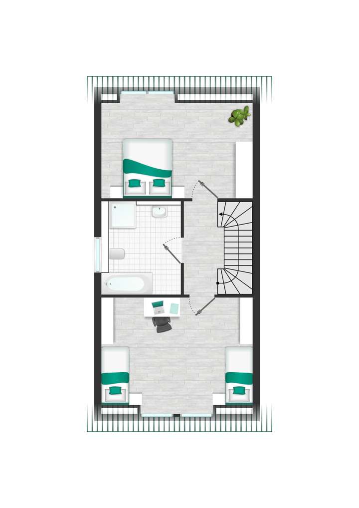 S-Feuerbach DDH li Dachgeschos