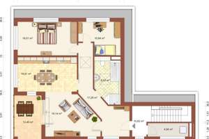 * hochwertige Penthousewohnung mit perfekter Infrastruktur * – Die vollständige Adresse der Immobilie erhältst du vom Anbieter., 12621 Kaulsdorf, Berlin – Vorschaubild 12