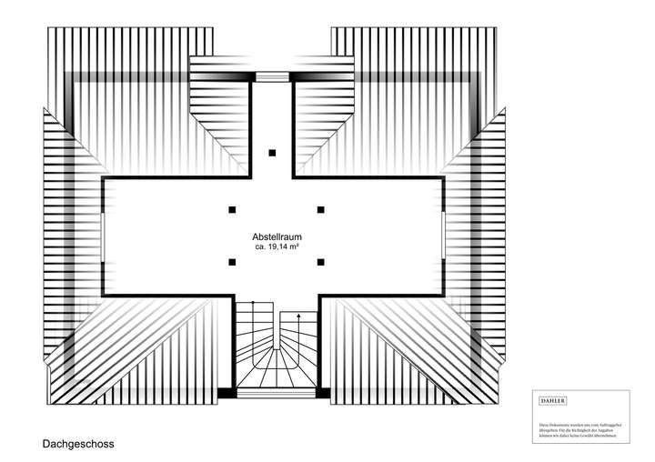 Dachgeschoss/Spitzboden