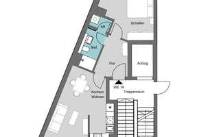 Neubau! Stilvolle 2-Zimmer-Wohnung mit Balkon & Einbauküche im Zentrum-Ost – Ludwig-Erhard-Straße 23-25, 4103 Zentrum-Ost, Leipzig – Vorschaubild 10
