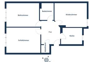 Lichtdurchflutetes Zuhause mit Tiefgaragenstellplatz in gefragter Lage – 80935 Lerchenau-Ost, München – Vorschaubild 17