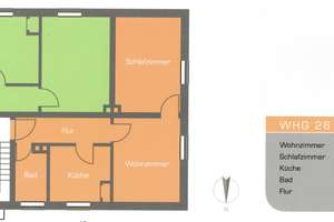 Frisch renovierte 2‑Zimmer‑Wohnung mit Garage in Augsburg‑Lechhausen – Ernst-Moritz-Arndt-Straße 25b, 86167 Lechhausen-West, Augsburg – Vorschaubild 19