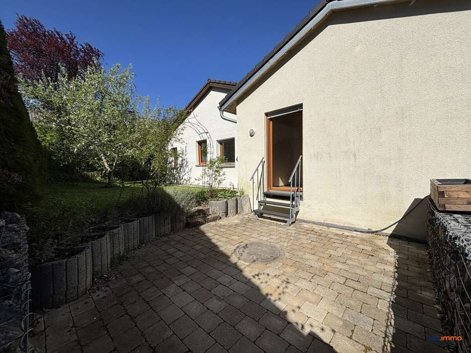 Terrasse am Wohnzimmer