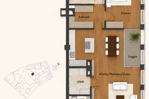 Exklusive 2-Zimmer-Wohnung im Gerling Quartier | Loggia, Concierge & Fitness – 50670 Altstadt/Nord, Köln – Vorschaubild 17