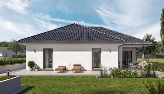 Bild von NEUBAU 2025: Moderner Bungalow mit offener Raumgestaltung und energieeffizienter Technik
