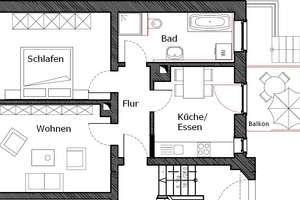 ***RUHIGE und GRÜNE Wohnlage in Wahren***2-Raumwohnung - Balkon - Parkett - die WE ist vermietet*** – 4158 Wahren, Leipzig – Vorschaubild 15