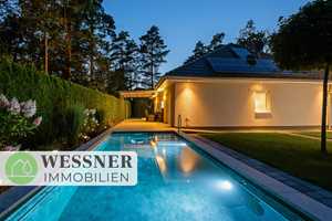 Exklusiver Bungalow mit Pool in Seenähe! – Energieeffizient (A+) und höchster Wohnkomfort – Havelland (Kreis) – Vorschaubild 1