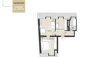 MODERNE DACHGESCHOSSWOHNUNG IN RUHIGER LAGE MIT TAGESLICHTBAD - JETZT SCHNELL SEIN +PROVISIONSFREI+ – Die vollständige Adresse der Immobilie erhältst du vom Anbieter., 50733 Nippes (Ortsteil), Köln – Vorschaubild 9
