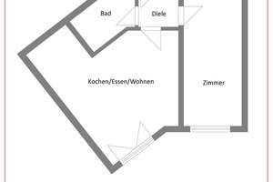 Attraktive 2-Zimmer-Wohnung in Fürth: Erstklassige Lage, gepflegt & bezugsfrei zum Jahresende! – Die vollständige Adresse der Immobilie erhältst du vom Anbieter., 90763 Nördliche Südstadt, Fürth – Vorschaubild 9