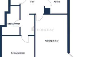 Helle 3-Zimmer-Wohnung mit Einbauküche & Aufzug & West-Loggia in München – 81927 Johanneskirchen, München – Vorschaubild 33