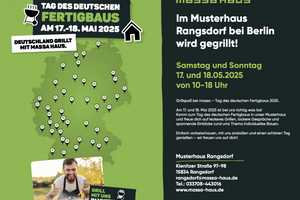 🔥 massa grillt! - Grillfest & Hausbau-Erlebnis am 17. und 18. Mai 2025 im Musterhaus Rangsdorf – Am Weinberg 14, 14476 Potsdam – Vorschaubild 1