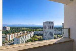 Sonnenuntergänge der Extraklasse – Wohnen im 12. Stock mit Alpenblick – Die vollständige Adresse der Immobilie erhältst du vom Anbieter., 81379 Thalkirchen, München – Vorschaubild 1