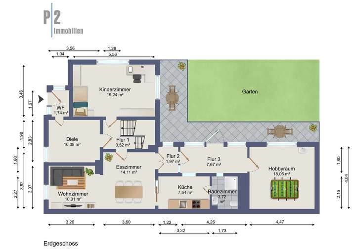 Grundriss EG