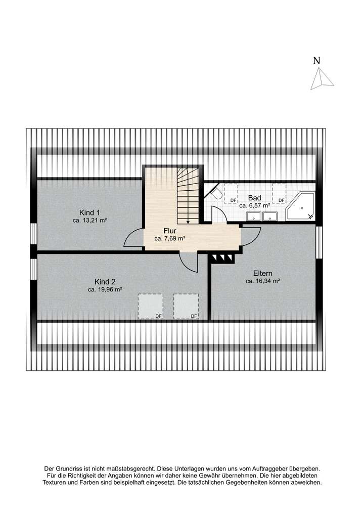 Grundriss Dachgeschoss