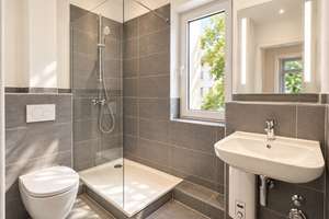 Altbaucharme & Citynähe: Hochwertig renovierte 2-Zimmer-Wohnung mit Balkon – courtagefrei – 20535 Hamm, Hamburg – Vorschaubild 15