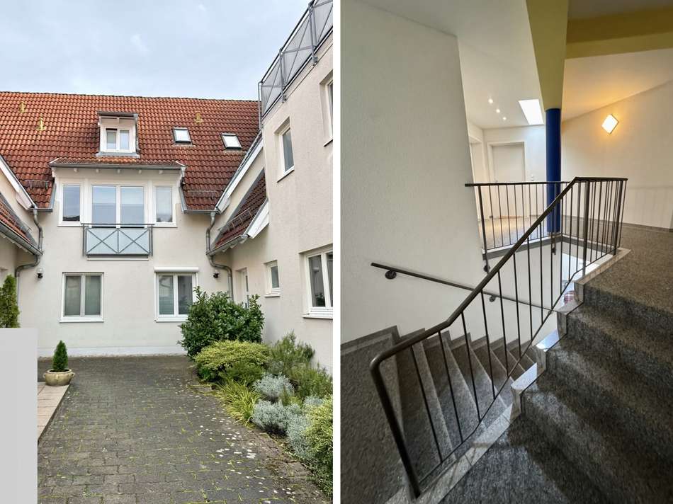 Hofbereich & Treppenhaus