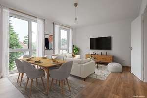 Erstbezug: Helle 2-Zimmer-Wohnung in Hamburg-Eidelstedt – Die vollständige Adresse der Immobilie erhältst du vom Anbieter., 22527 Eidelstedt, Hamburg – Vorschaubild 3