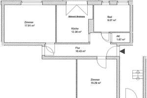 Großzügige 2-Zimmer-Wohnung in Stadtfeld-Ost! – Gellertstraße 16, 39108 Stadtfeld Ost, Magdeburg – Vorschaubild 10