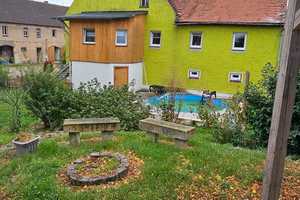 3-Seiten-Bauernhof: großes Grundstück, Scheune, Wohnhaus, Stall- und Wirtschaftsgebäude – Nordsachsen (Kreis) – Vorschaubild 4