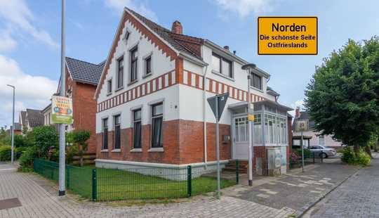 Bild von Ansprechendes, flexibel nutzbares Wohnhaus als Baudenkmal im Herzen der Stadt Norden!