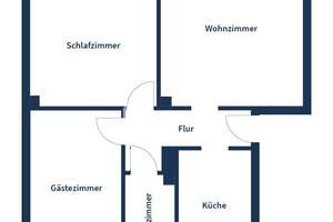 Auf Erbpachtgrundstück – Wohnkomfort im Hochparterre mit Südloggia und eigenem Garten – 30449 Linden-Süd, Hannover – Vorschaubild 12