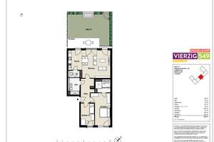 Familienfreundliche 3-Zimmer-Wohnung mit Terrasse und Gartenanteil – Hildegard-Knef-Straße 101, 40549 Heerdt, Düsseldorf – Vorschaubild 14