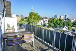 Wohnen über den Dächern Unterbilks – exklusive DG-Wohnung mit Dachterrasse, Studio & Klimaanlage – Die vollständige Adresse der Immobilie erhältst du vom Anbieter., 40217 Unterbilk, Düsseldorf – Vorschaubild 13