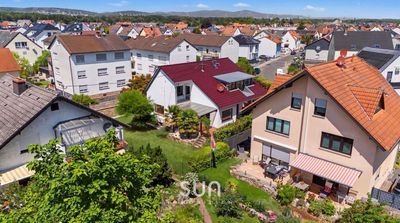 TOSKANA-FEELING IN HATTERSHEIM-EDDERSHEIM - saniertes Einfamilienhaus mit Garten & Sauna