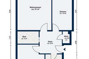 3-Zi.-Wohnung mit Balkon im Hamburger Westen – attraktiv für Eigennutzer & Anleger – Die vollständige Adresse der Immobilie erhältst du vom Anbieter., 22549 Osdorf, Hamburg – Vorschaubild 15