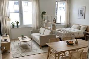 1-Zimmer Apartment möbliert - 1-room apartment furnished – 60326 Gallus, Frankfurt am Main – Vorschaubild 2
