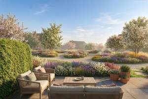 "Aufatmen im Grünen, Erdgeschosswohnung mit Terrasse und Gartenzugang"