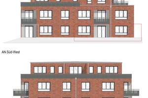 Ihre Neubau Erdgeschosswohnung im KfW 40 Standard - Wohnquartier "Zum Roten Berge" – Die vollständige Adresse der Immobilie erhältst du vom Anbieter., 48165 Hiltrup-Mitte, Münster – Vorschaubild 3