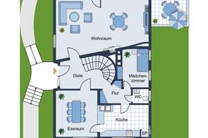 Ihr neues Zuhause in Heisingen 
Einfamilienhaus mit Einliegerwohnung und Garage – Die vollständige Adresse der Immobilie erhältst du vom Anbieter., 45259 Heisingen, Essen – Vorschaubild 13