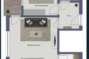 Renovierte Wohnung mit Stellplatz, Loggia und Weitblick! – Torgarten 10, 30559 Anderten, Hannover – Vorschaubild 6