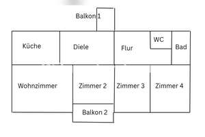 Tauschwohnung: 4-Zimmer-Wohnung in Köln Ehrenfeld tauschen – Die vollständige Adresse der Immobilie erhältst du vom Anbieter., 50823 Neuehrenfeld, Köln – Vorschaubild 4