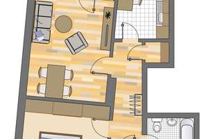 2-Zimmer-Wohnung in Gelsenkirchen Hassel