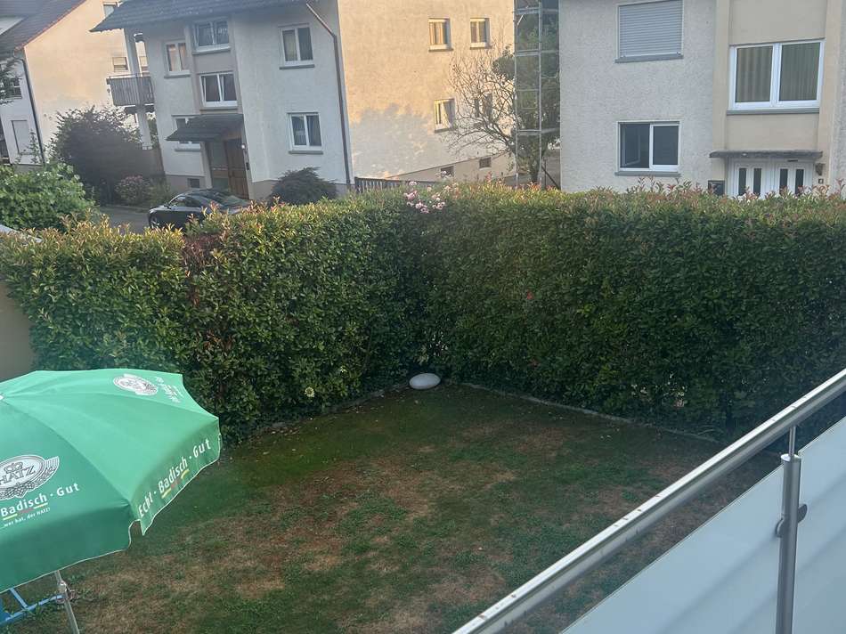 Garten von oben