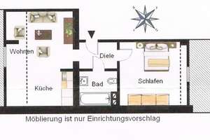 Charmante 2-Zimmer Dachgeschosswohnung in Düsseldorf Bilk – Suitbertusstraße 78, 40223 Bilk, Düsseldorf – Vorschaubild 12